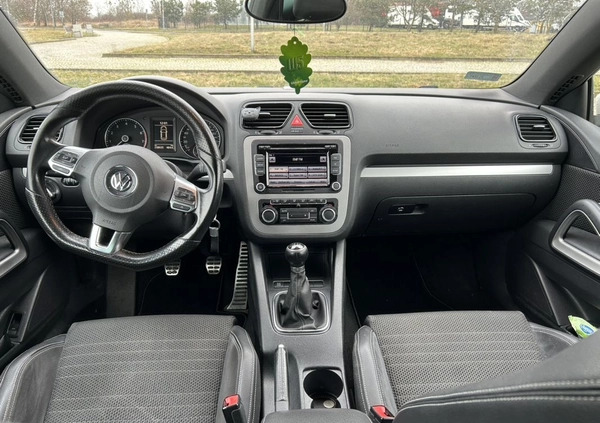 Volkswagen Scirocco cena 22500 przebieg: 238000, rok produkcji 2009 z Szczecin małe 79